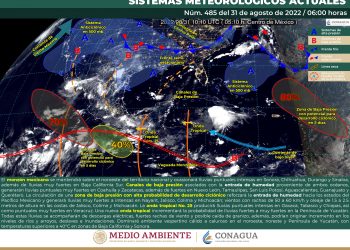 Se registrarán lluvias intensas en el norte del país