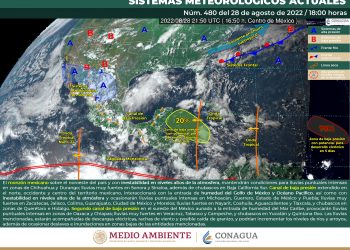 El monzón mexicano continuará provocando lluvias intensas en el norte del país