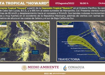 La tormenta tropical Howard se forma al sur de Baja California