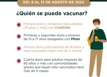 En la CDMX se vacunará contra covid a los rezagados de 15 a 60 años