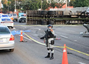 Accidente en carretera deja varios muertos en Guanajuato