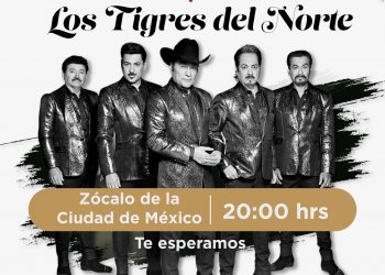 Los Tigres del Norte están listos para festejar a México en el zócalo de la CDMX