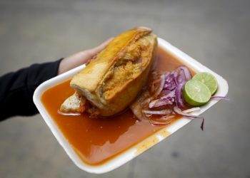 Guadalajara celebra por primera vez a su torta ahogada