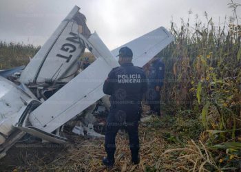 Varios muertos dejó el desplome de una avioneta en Edomex