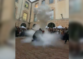 VIDEO: Experimento de magia y ciencia acabó muy mal en España