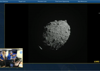 Una nave de la NASA choca contra un asteroide