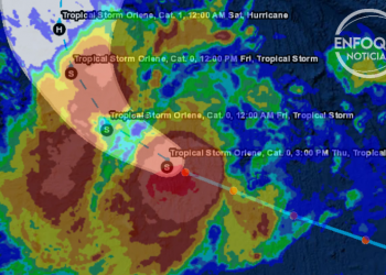 Tormenta Orlene acecha a México; podría convertirse en Huracán