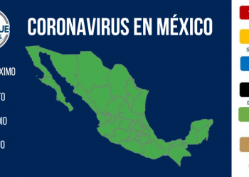 México registra 624 nuevos contagios y ocho muertes por COVID 19 en las últimas 24 horas