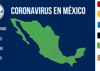 México registra 588 nuevos casos y seis muertes por COVID 19 en las últimas 24 horas