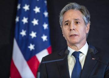 López Obrador y Antony Blinken, Srio. de Estado de EU se reúnen en Palacio Nacional