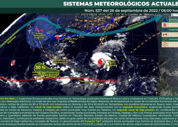 Este lunes se esperan lluvias puntuales en estos estados