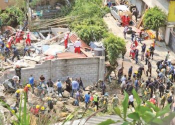 Así fue el derrumbe en Cuernavaca