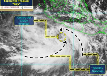 Tormenta tropical Kay dejará lluvias en estos estados