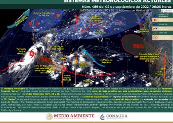 Tormenta tropical Javier originará lluvias intensas