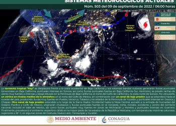La tormenta tropical Kay continúa su avance por BC