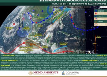 SMN prevé lluvias fuertes en estados del norte y centro del país