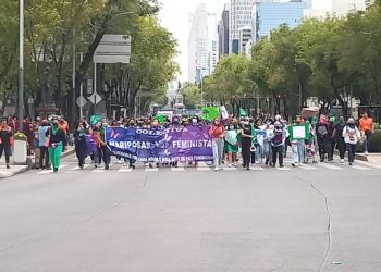 Autoridades reportan saldo blanco en marcha a favor del aborto