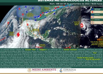 Huracán Kay y monzón mexicano provocarán lluvias torrenciales