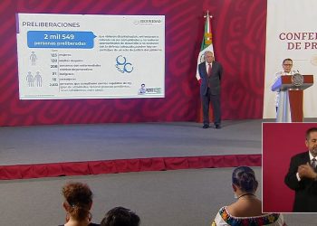 Por esta razón han sido liberados más de dos mil reos durante el gobierno de López Obrador
