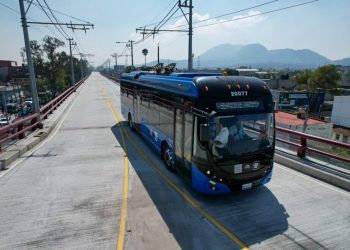 Trolebús elevado inicia pruebas, aquí te contamos hasta donde llegará
