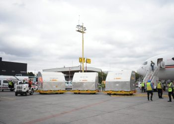 Llega nuevo embarque de vacunas pediátricas contra COVID 19