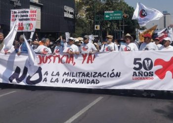 Marcha del 2 de octubre registró saldo blanco