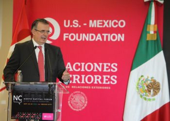 Canciller Ebrard resalta cuál es el reto principal de México