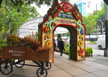 Paseo de la Reforma se llena flores, acá te contamos
