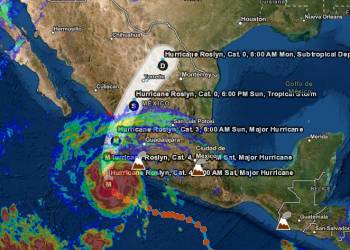 Roslyn sube de categoría y avanza hacia estos estados mexicanos