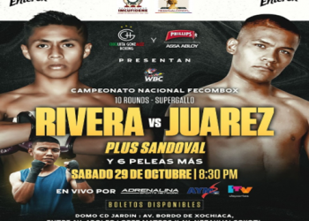 Título FECOMBOX supergallo será disputado en Nezahualcóyotl