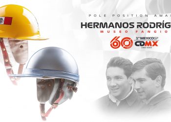 Casco de los Hermanos Rodríguez será regalado en el México GP