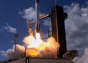 Misión despega de Cabo Cañaveral con 4 astronautas