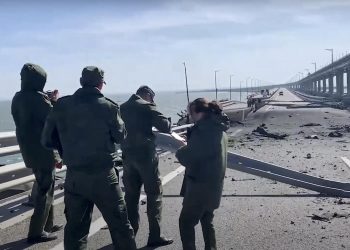 Una fuerte explosión destruye la joya de Putin