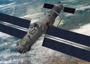 China lanzó su último módulo para su estación espacial