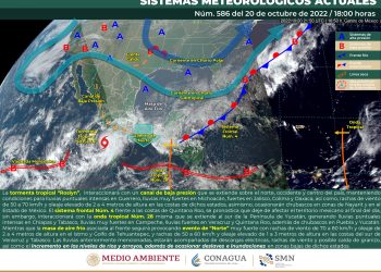 Estos son los estados afectados por la tormenta tropical Roslyn 