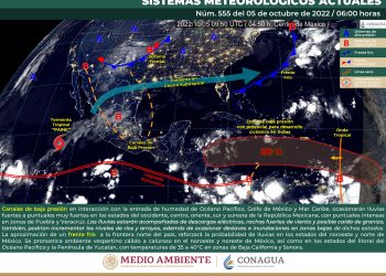 SMN pronostica lluvias fuertes, te contamos en dónde