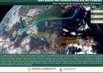 SMN prevé lluvias fuertes y granizadas en Sonora y Chihuahua