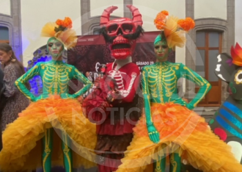 Todo listo para el gran Desfile de Muertos en la Ciudad de México