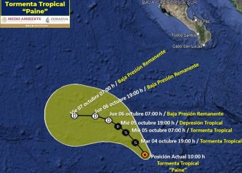 ¿Tormenta Paine representa algún riesgo para México? Esto dijo el Servicio Meteorológico