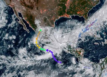 Tormenta tropical Roslyn se forma frente a las costas del Pacífico de México