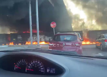 En Aguascalientes se registra fuerte choque entre pipa y tren