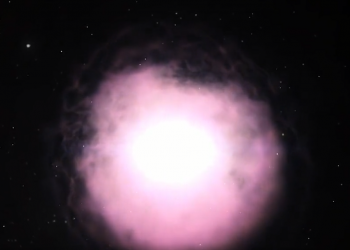 Captan explosión de una estrella ocurrida hace millones de años