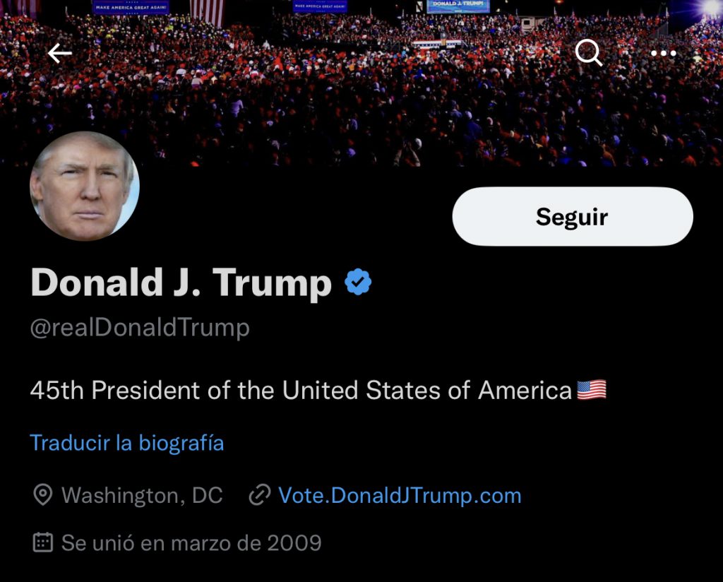 Donald Trump Está De Regreso En Twitter - Enfoque Noticias