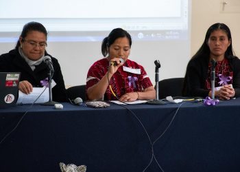 Celebran primer encuentro de mujeres indígenas desplazadas en México, te contamos