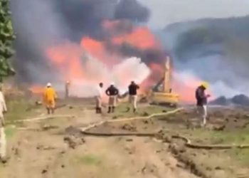 Asciende el número de heridos por explosión de ducto en Veracruz