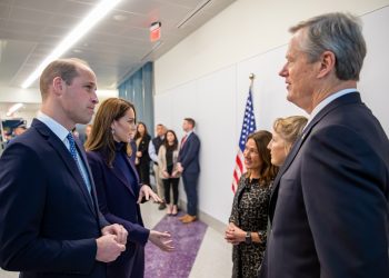 Los príncipes de Gales visitan EU por primera vez desde 2014