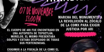 Fiscalía capitalina solicita a su homóloga de Morelos declinar su investigación sobre la muerte de Ariadna Fernanda