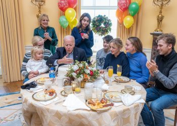 El presidente Joe Biden celebra sus 80 años
