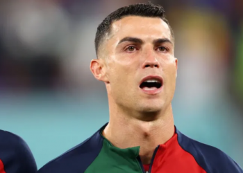 Cristiano llora al entonar el Himno Portugués