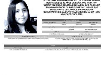 Continúa cierre en Avenida Santa Lucía, exigen localización de Elizabeth Jiménez